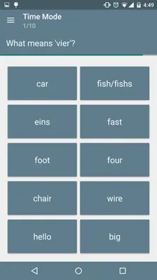 Vocabletrainer android App screenshot 7